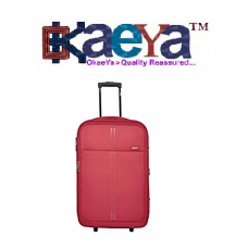 OkaeYa Safari Fabric 56 cms Maroon Soft Sided Carry-On (RAIL 2W 55 MAROON)